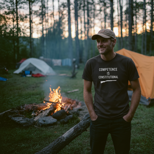 Competence Is Constitutional Rifle Tee